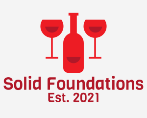 Red Wine Bar  logo