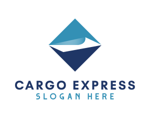 Diamond Freight Cargo logo design