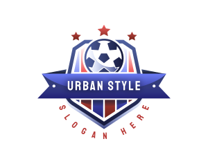 Football Soccer Tournament Logo