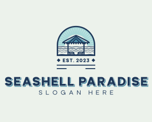 Beach Resort Canopy  logo design