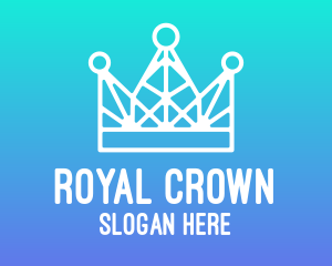 Ice Crown Outline logo