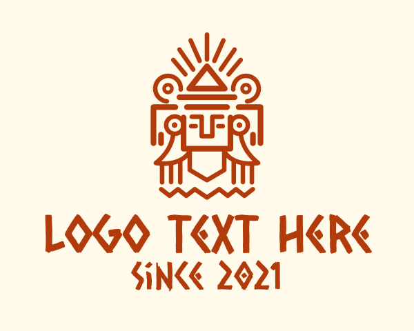 Mayan Civilization logo example 4