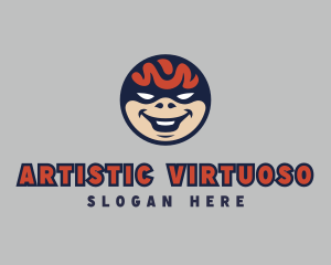 Evil Smiling Thief  logo design