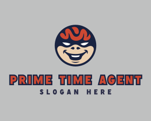 Evil Smiling Thief  logo design