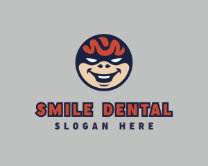 Evil Smiling Thief  logo design