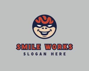 Evil Smiling Thief  logo design