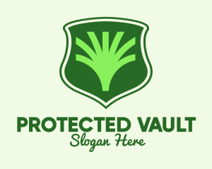 Tree Agriculture Shield logo design