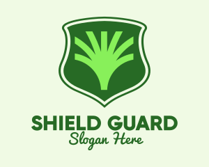 Tree Agriculture Shield logo design