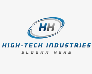 Industrial Tech Swoosh logo
