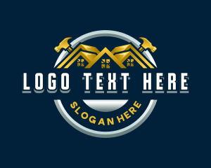 Construction Hammer Roof logo