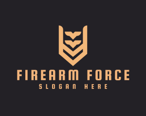 Military Army Badge logo design