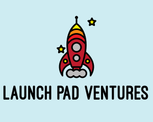 Rocket Launch Toy logo design