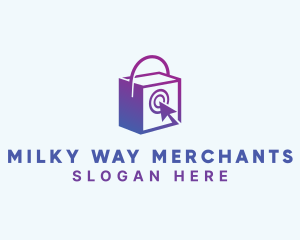 Online Shopping Bag logo design