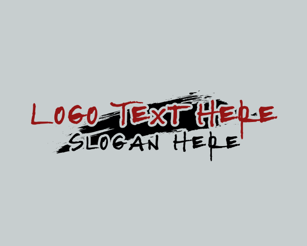 Horror logo example 1