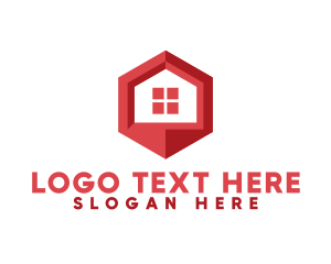 Realtor Geometric House logo