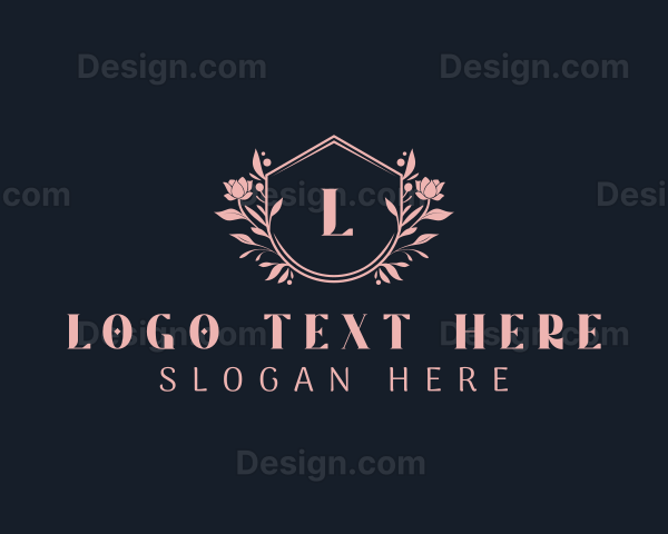 Floral Wedding Boutique Logo