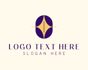 Elegant Star Letter O logo