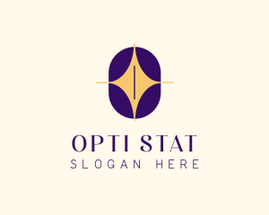 Elegant Star Letter O logo design