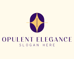 Elegant Star Letter O logo design