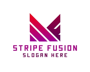 Stripe Technology Letter M logo