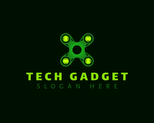 Gadget Tech Drone logo design