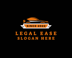 Supercar Vehicle Racing  Logo