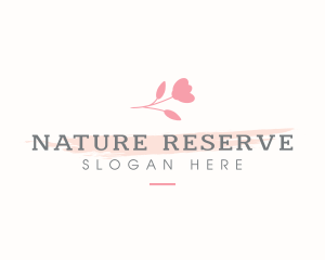 Natural Flower Beauty logo design