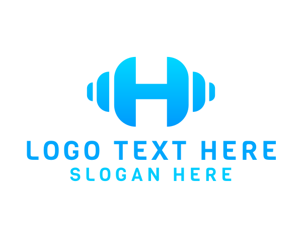Hydrogen logo example 3