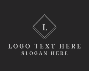 Serif - Serif Diamond Shape Letter logo design