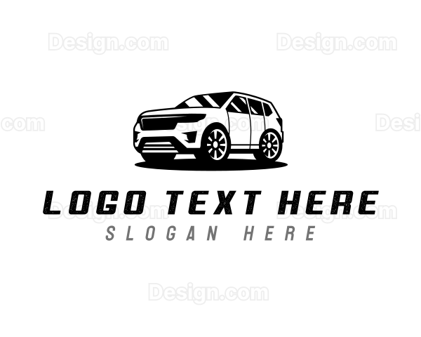 Automotive SUV Garage Logo