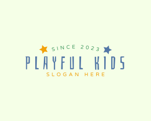 Star Playful Daycare logo design