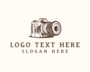 Photographer Vintage Camera logo