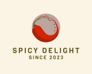 Spicy Chili Food logo