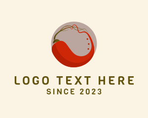 Spicy - Spicy Chili Food logo design