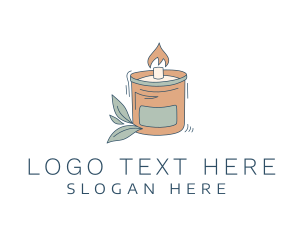 Fire - Scented Candle Fire logo design
