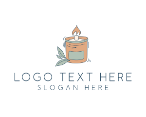 Scented Wax Candle logo