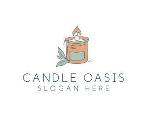 Scented Wax Candle logo