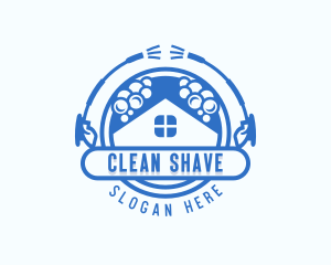 Clean Pressure Washer logo design