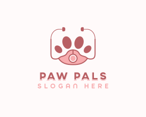 Paw Veterinary Stethoscope logo