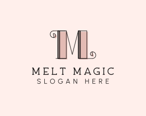 Fashion Boutique Letter M logo design