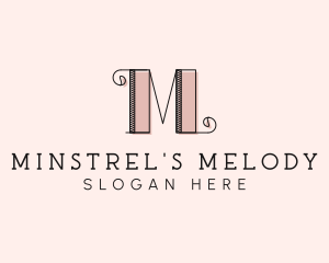 Fashion Boutique Letter M logo design