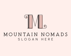 Fashion Boutique Letter M logo design