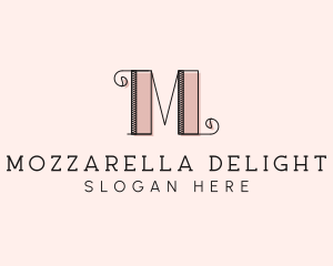 Fashion Boutique Letter M logo design