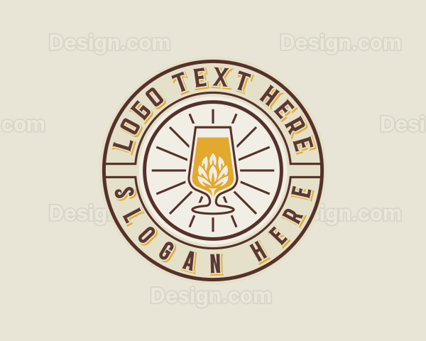 Craft Beer Brewery Logo