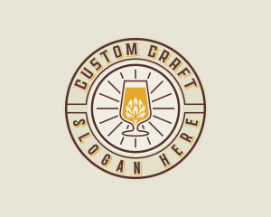 Craft Beer Brewery logo design