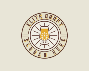 Craft Beer Brewery logo design