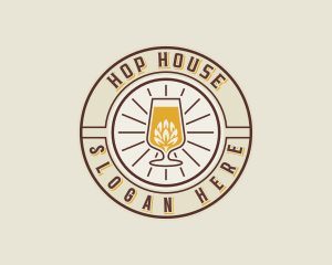 Craft Beer Brewery logo design