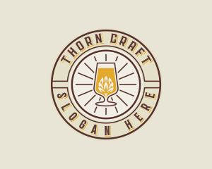 Craft Beer Brewery logo design