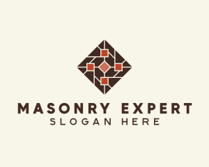 Diamond Floor Tiling  logo design