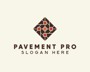 Diamond Floor Tiling  logo design